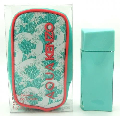 Kenzo AQUA KENZO POUR FEMME WITH NEO POUCH manufacturer bottle, linked from the supplied product catalogue.