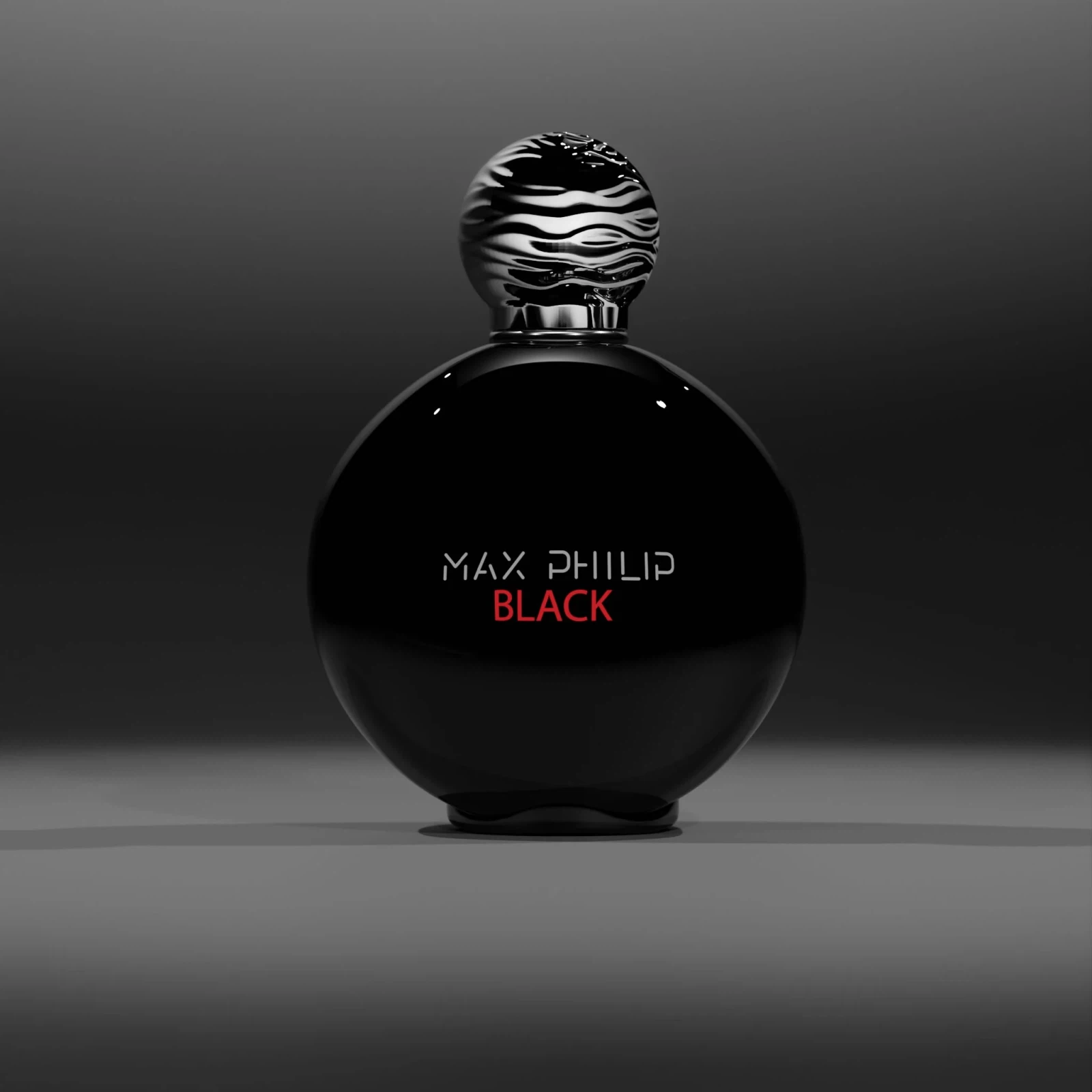 Max Philip Black manufacturer bottle, linked from the supplied product catalogue.