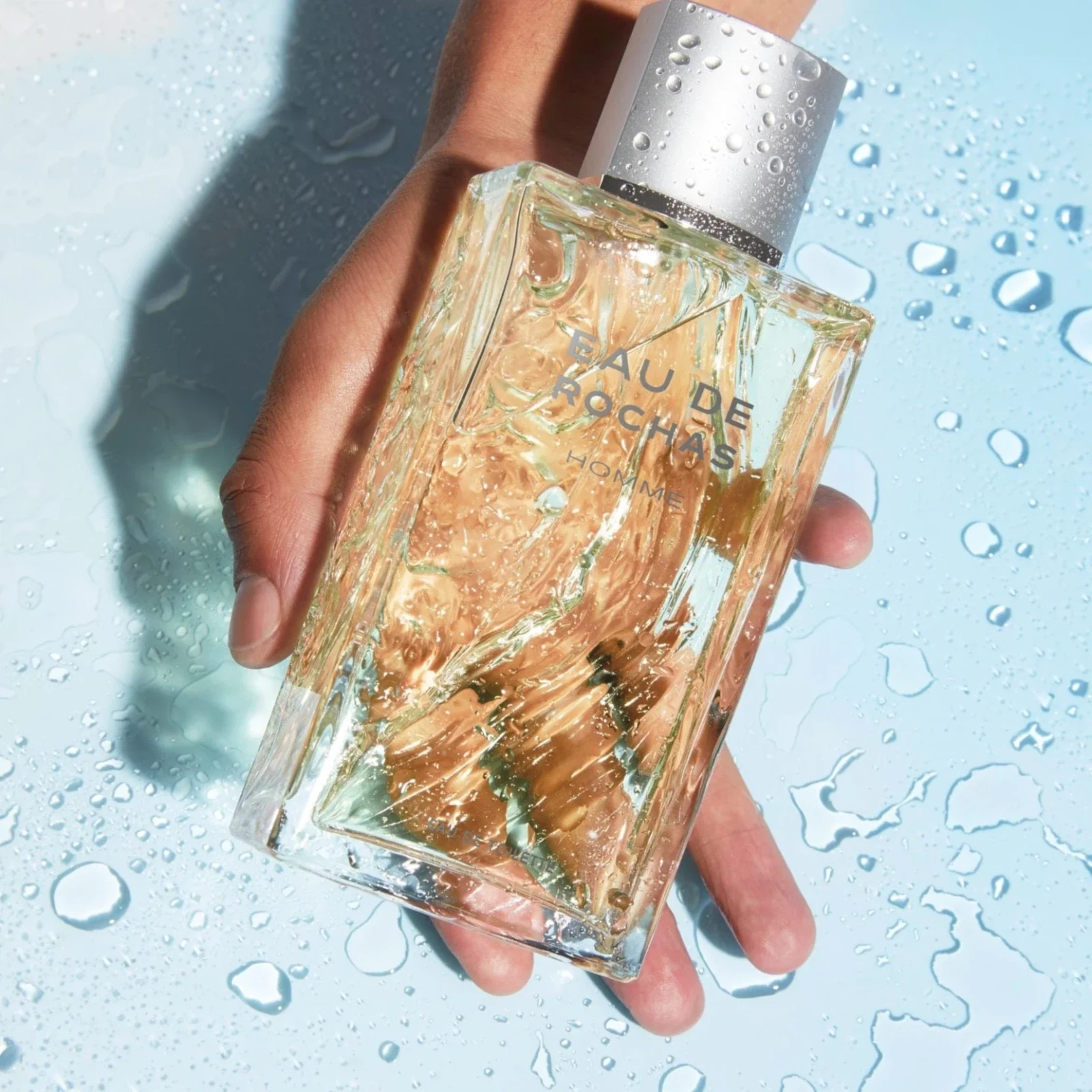 Rochas Eau De Rochas Homme manufacturer bottle, linked from the supplied product catalogue.
