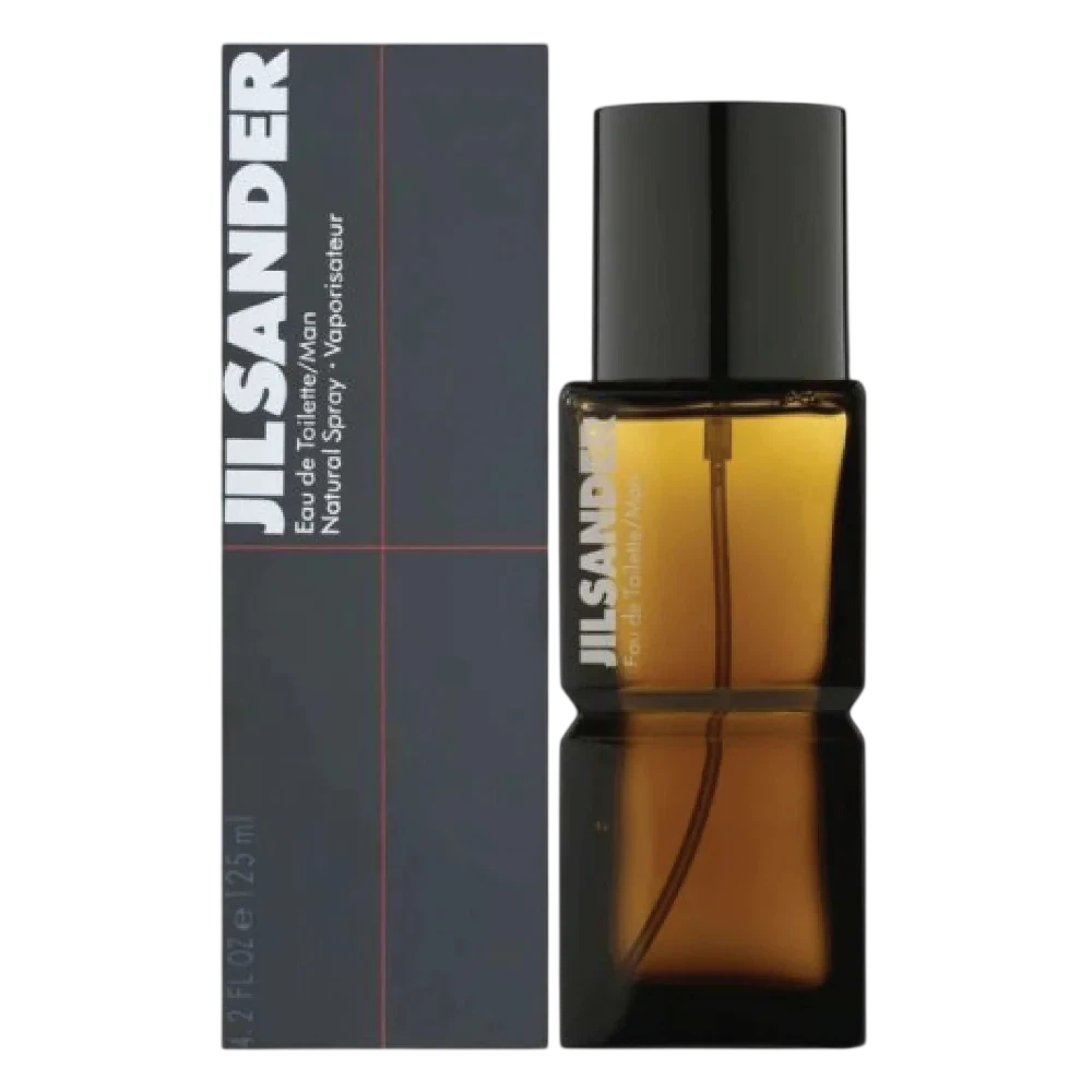 Jil Sander Man manufacturer bottle, linked from the supplied product catalogue.