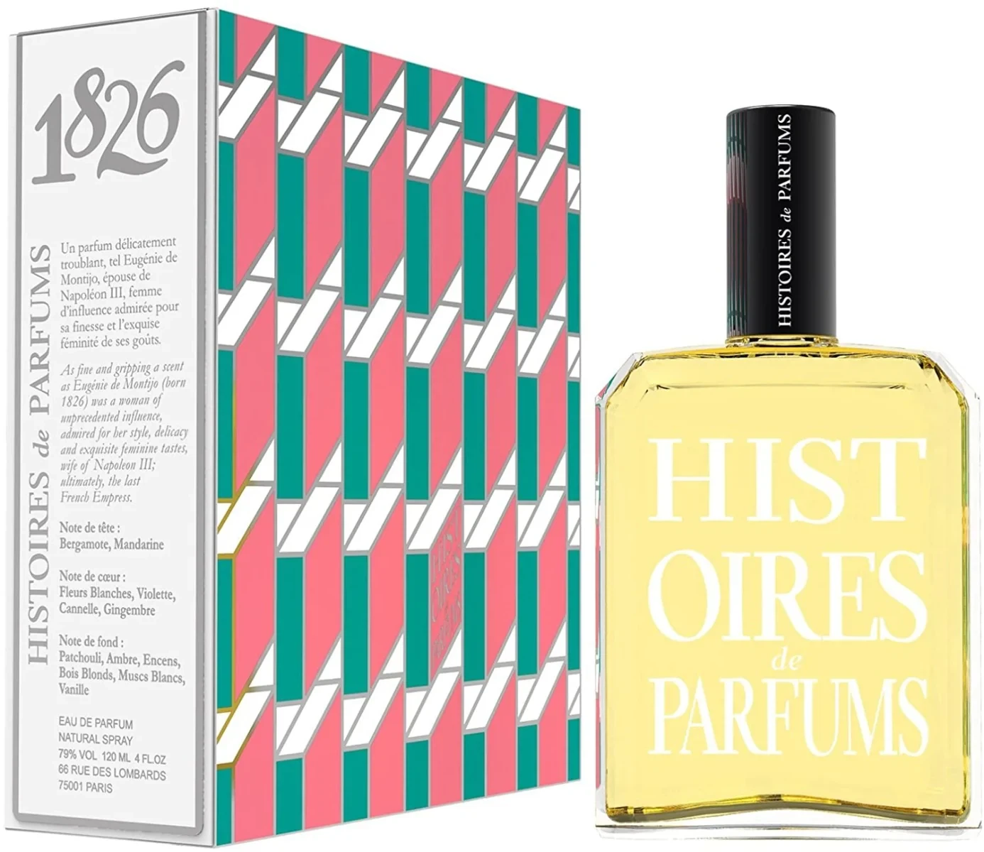 Histoires de Parfums 1826 manufacturer bottle, linked from the supplied product catalogue.