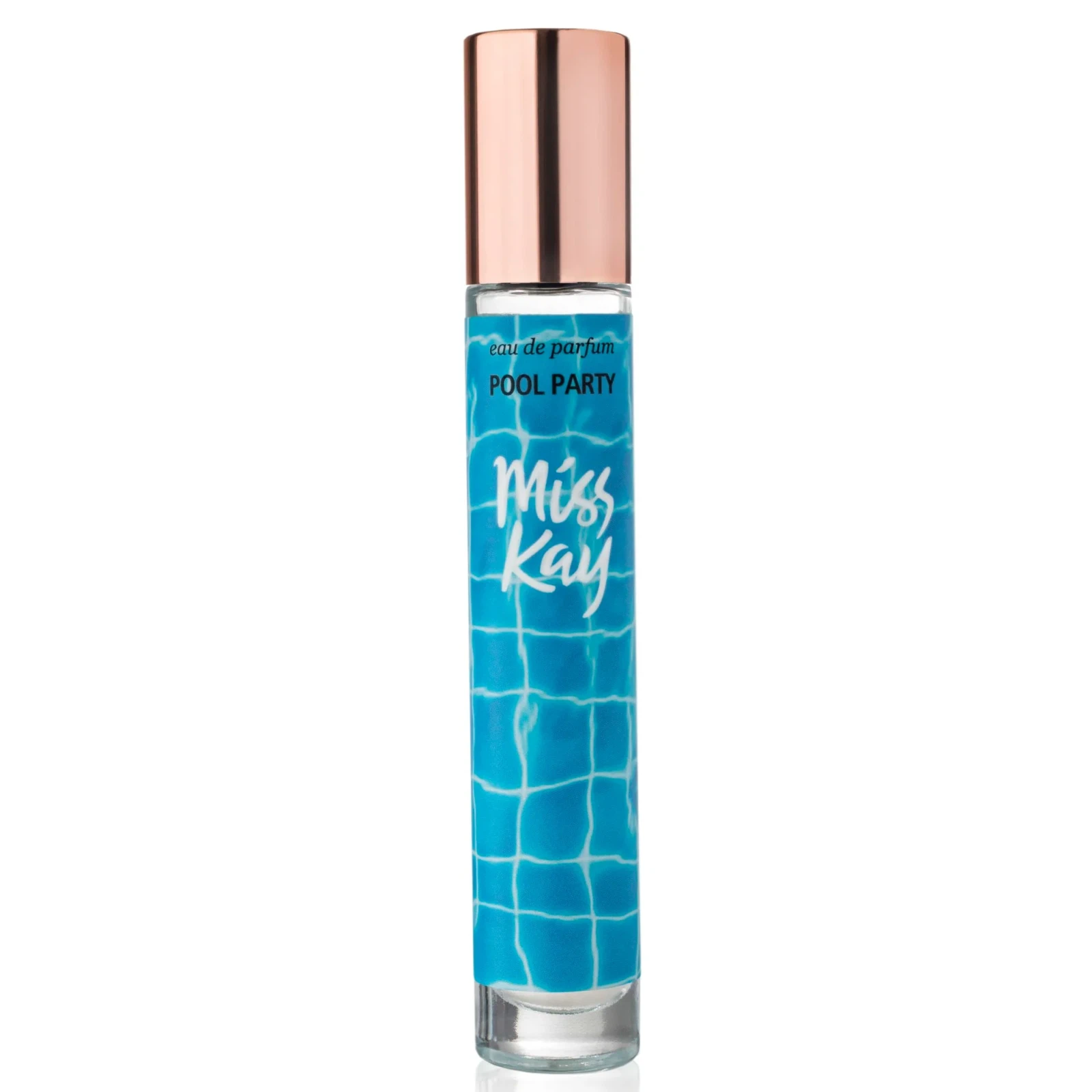 Miss Kay Pool Party manufacturer bottle, linked from the supplied product catalogue.