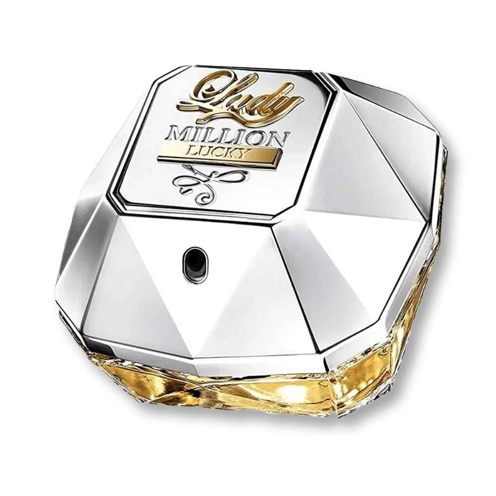 Paco Rabanne lucky lady million manufacturer bottle, linked from the supplied product catalogue.
