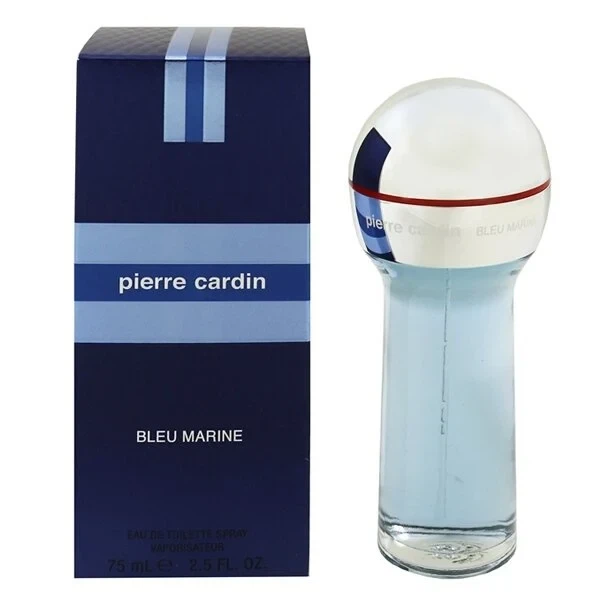 Pierre Cardin Blue Marine manufacturer bottle, linked from the supplied product catalogue.