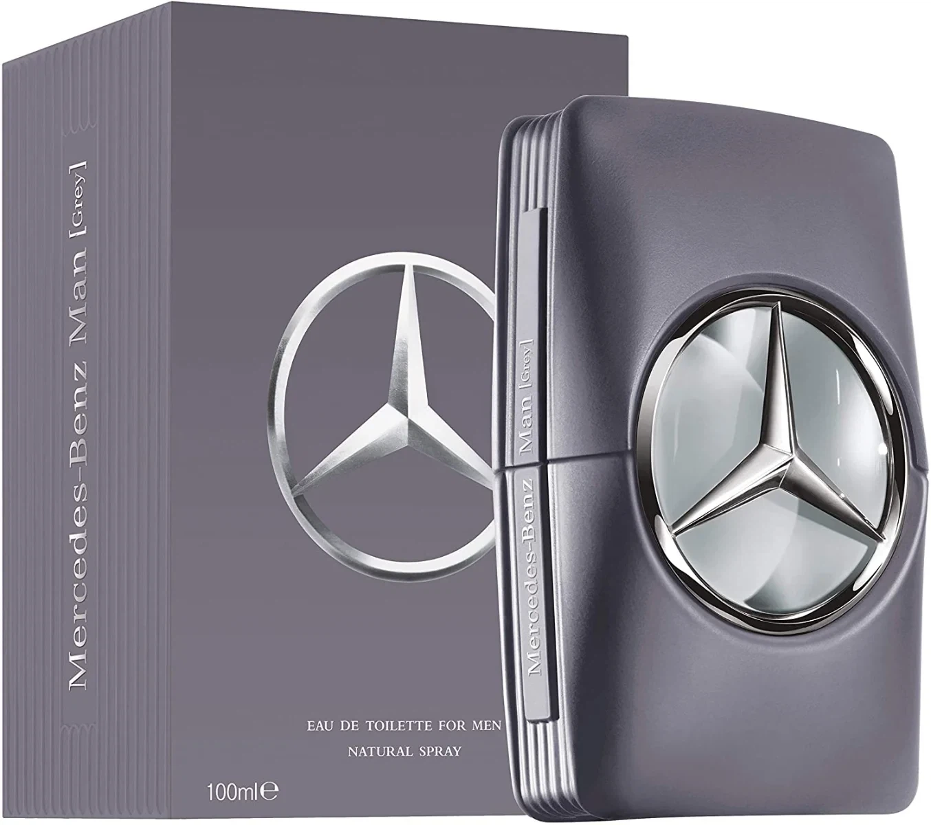 Mercedes Benz Grey manufacturer bottle, linked from the supplied product catalogue.