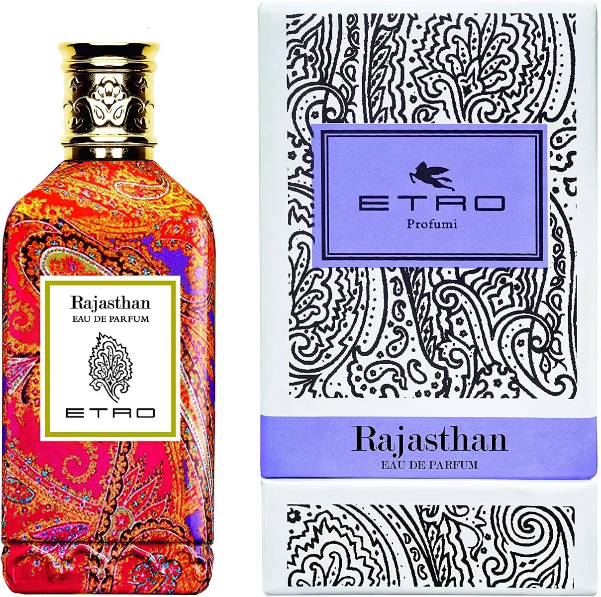 Etro Profumi Rajasthan Eau De manufacturer bottle, linked from the supplied product catalogue.