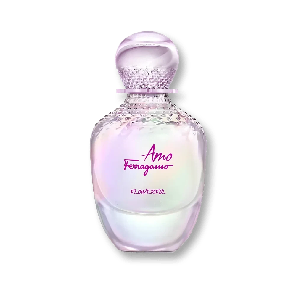 Salvatore Ferragamo Amo Ferragamo Flowerful manufacturer bottle, linked from the supplied product catalogue.