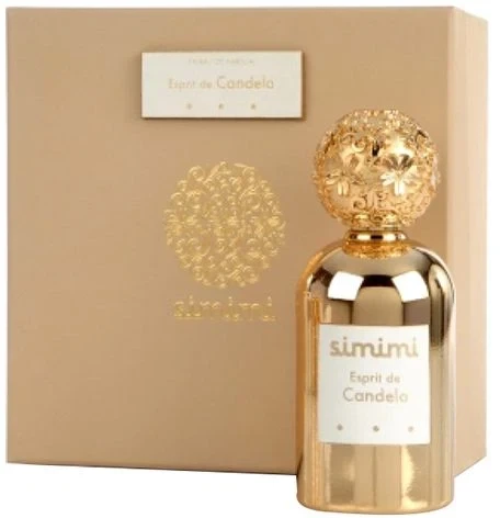 Simimi Esprit de Candela manufacturer bottle, linked from the supplied product catalogue.