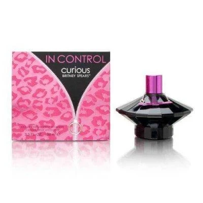 Britney Spears Curious In Control Women manufacturer bottle, linked from the supplied product catalogue.