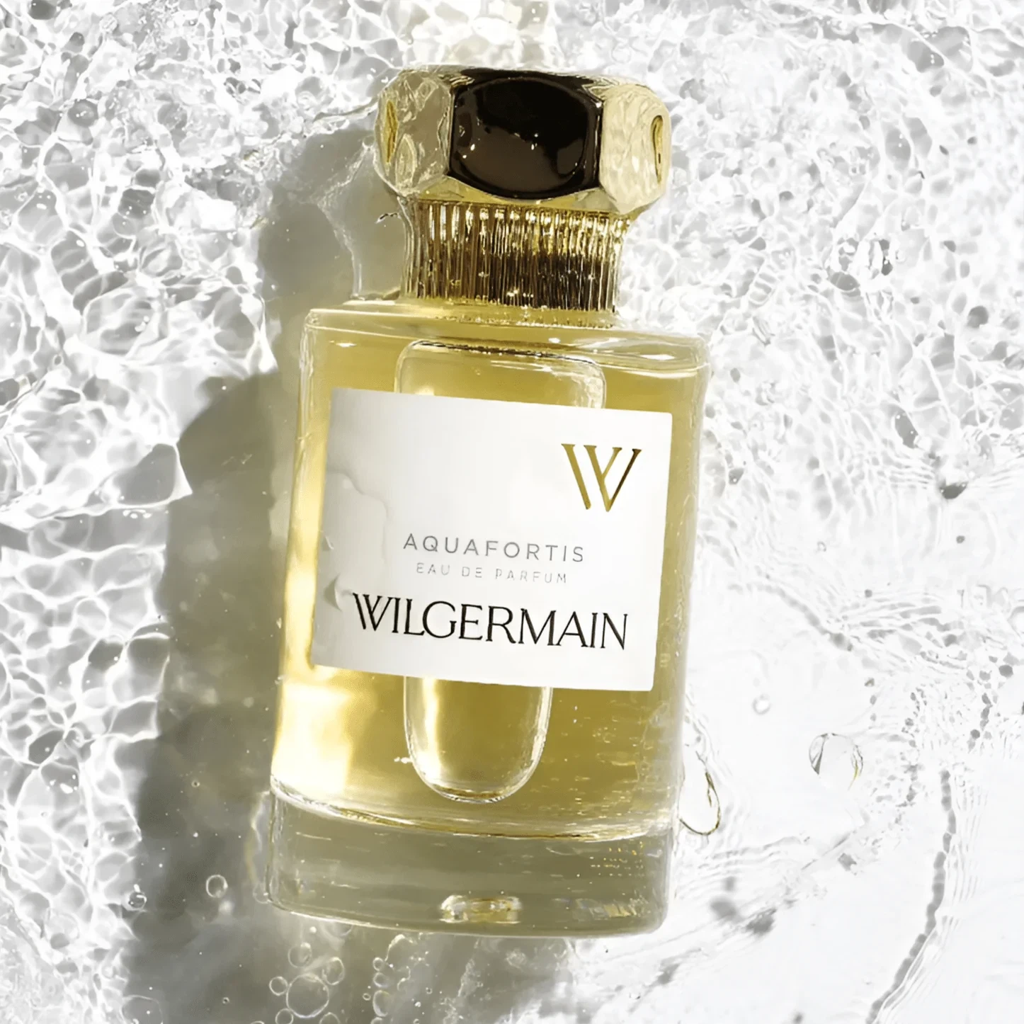 Wilgermain Aquafortis manufacturer bottle, linked from the supplied product catalogue.