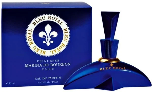 Marina De Bourbon Bleu Royal manufacturer bottle, linked from the supplied product catalogue.