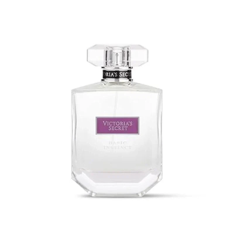 Victoria's Secret Basic Instinct manufacturer bottle, linked from the supplied product catalogue.