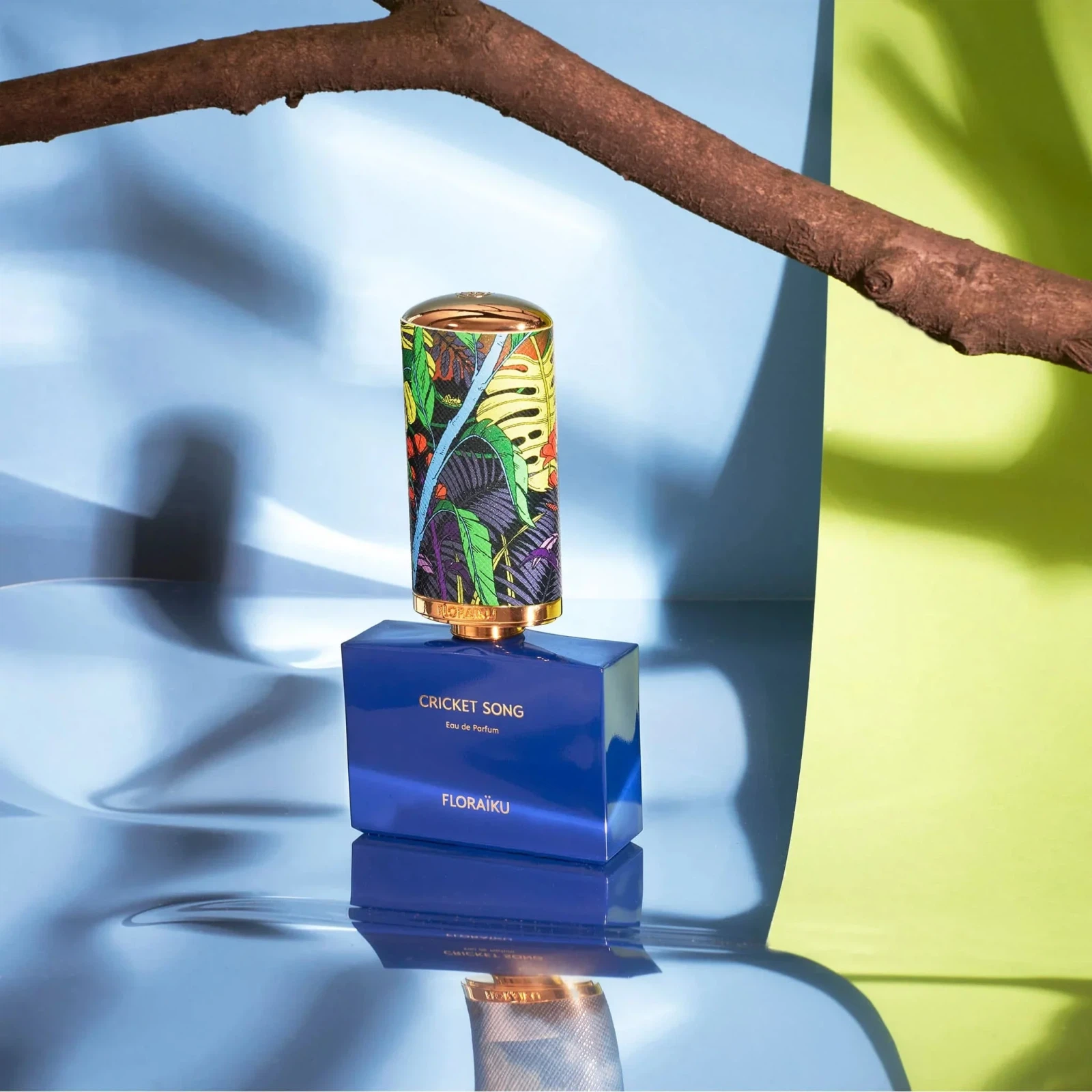 Floraiku Enigmatic Flowers Cricket Song manufacturer bottle, linked from the supplied product catalogue.