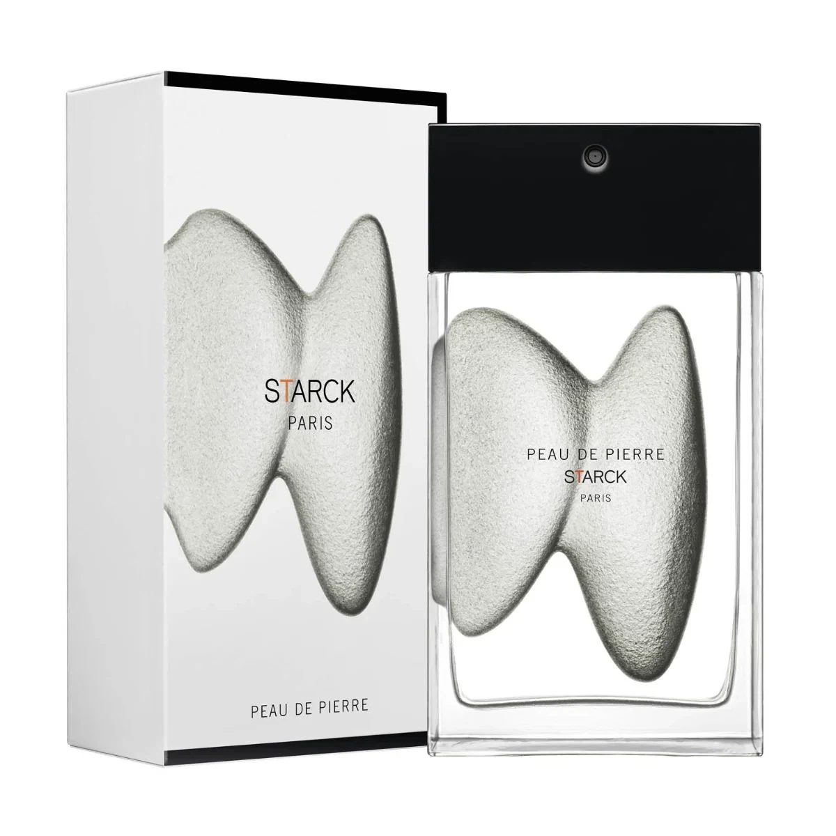Starck PEAU DE PIERRE manufacturer bottle, linked from the supplied product catalogue.