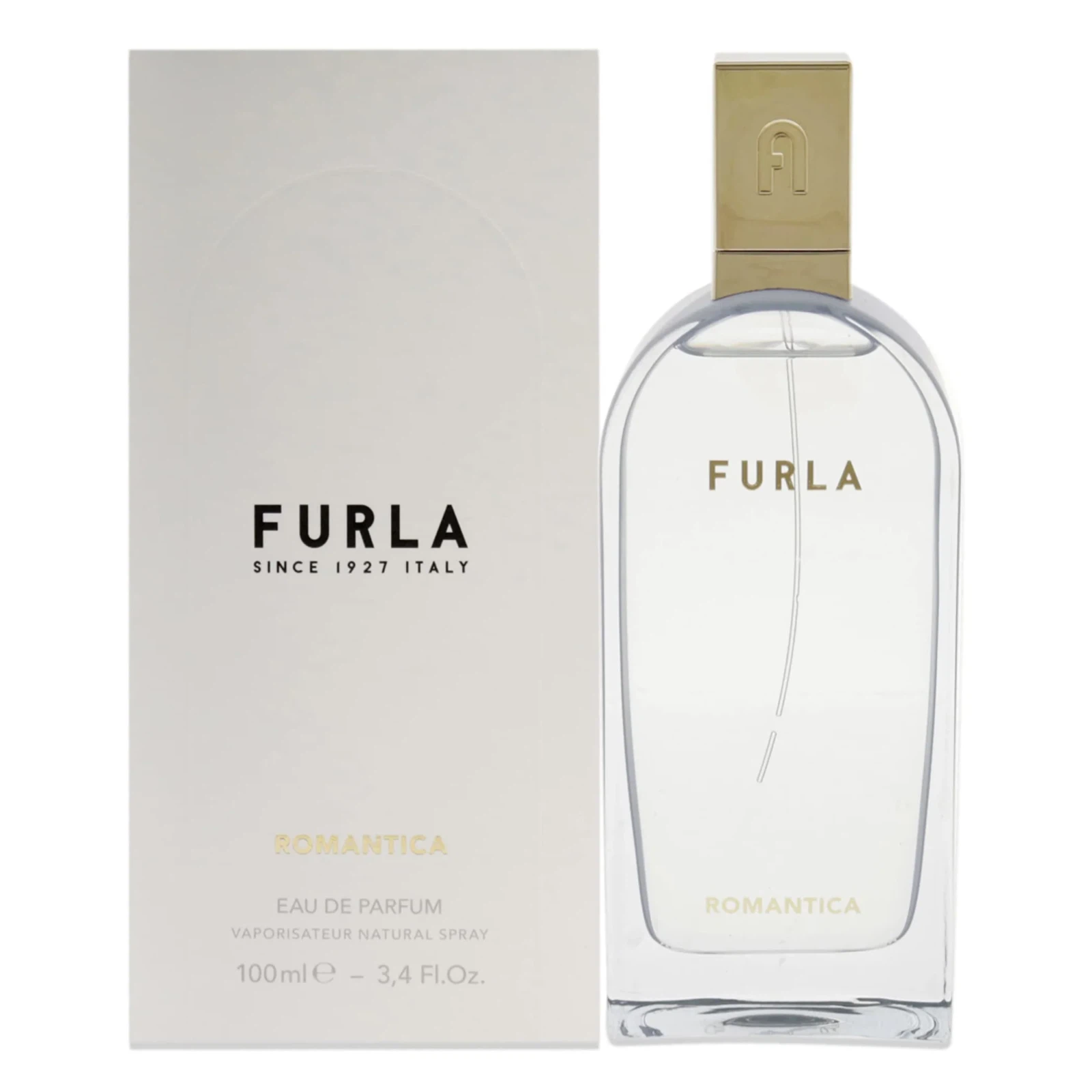 Furla Romantica manufacturer bottle, linked from the supplied product catalogue.