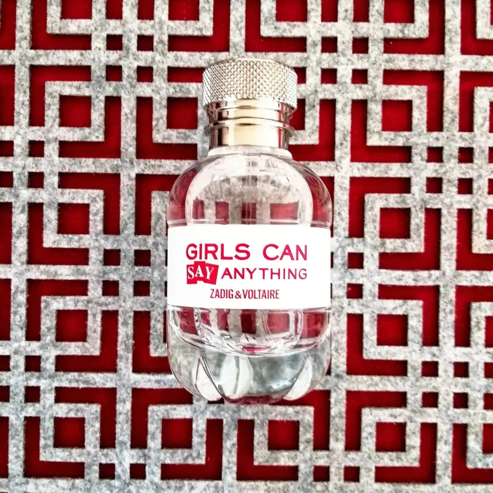 Zadig & Voltaire Girls Can Say Anything manufacturer bottle, linked from the supplied product catalogue.