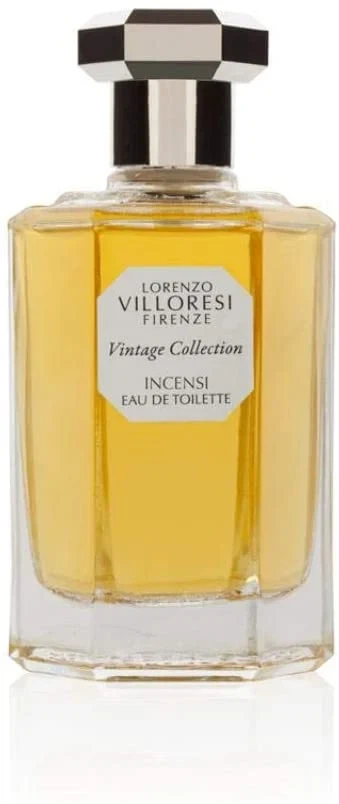 Lorenzo Villoresi Incensi manufacturer bottle, linked from the supplied product catalogue.