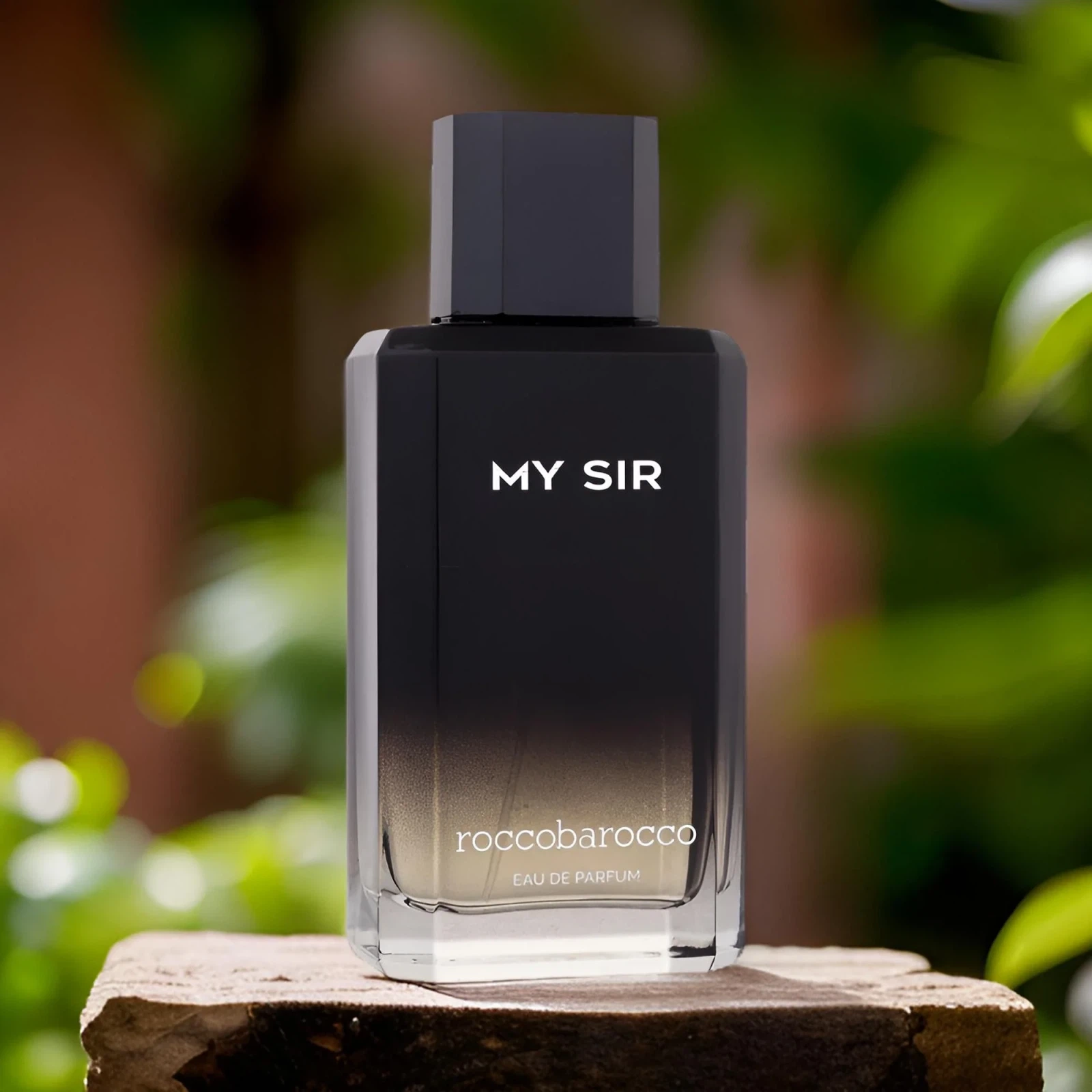 Roccobarocco My Sir manufacturer bottle, linked from the supplied product catalogue.