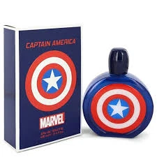 Marvel Captain America manufacturer bottle, linked from the supplied product catalogue.