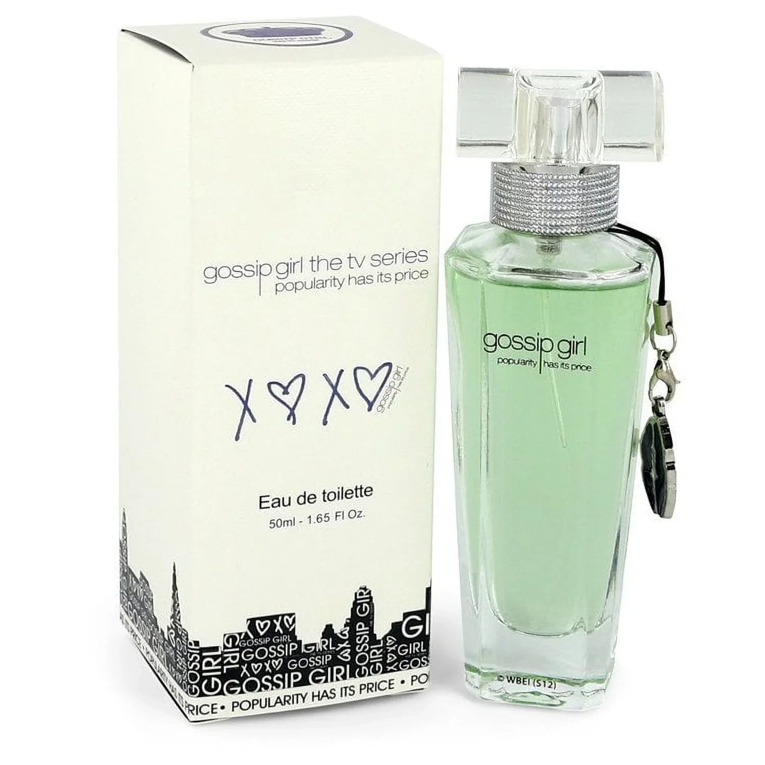 Gossip Girl Xoxo manufacturer bottle, linked from the supplied product catalogue.