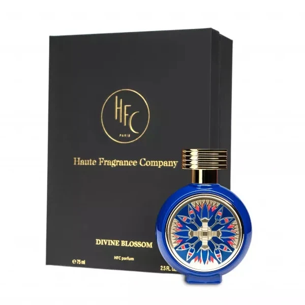 Hfc Divine Blossom manufacturer bottle, linked from the supplied product catalogue.