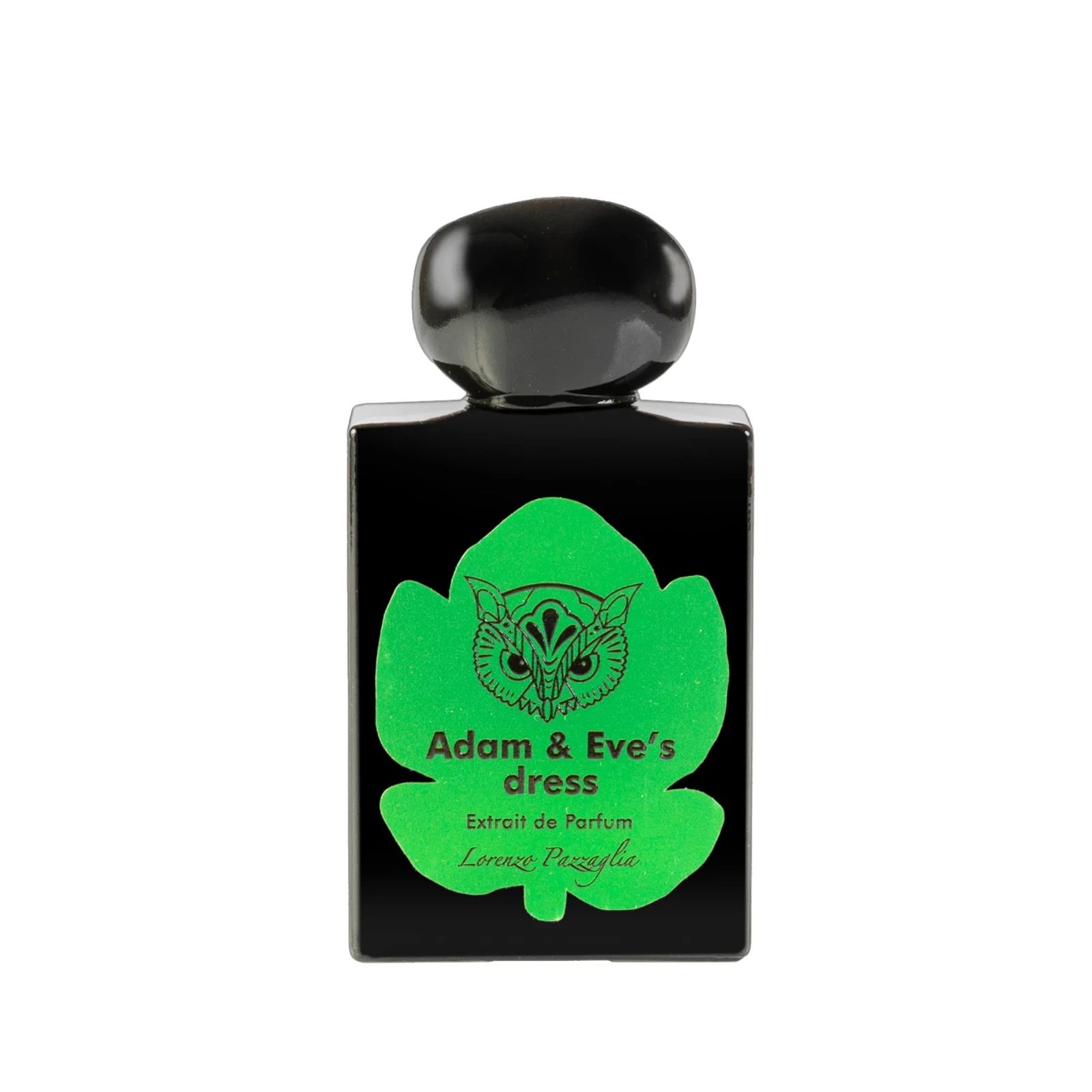 Lorenzo Pazzaglia Adam & Eve's Dress Woody Fruity manufacturer bottle, linked from the supplied product catalogue.