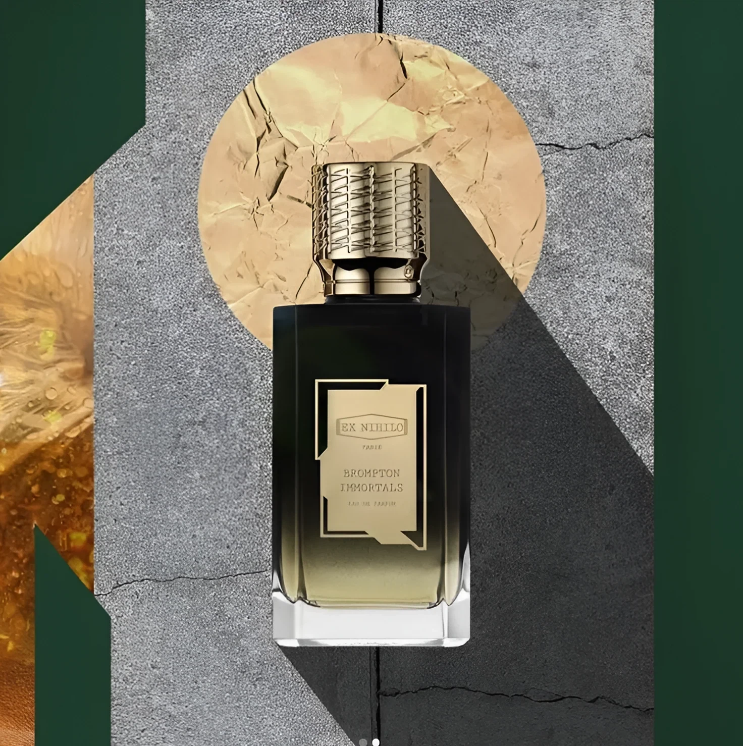 Ex Nihilo Brompton Immortals Harrods Exclusive manufacturer bottle, linked from the supplied product catalogue.