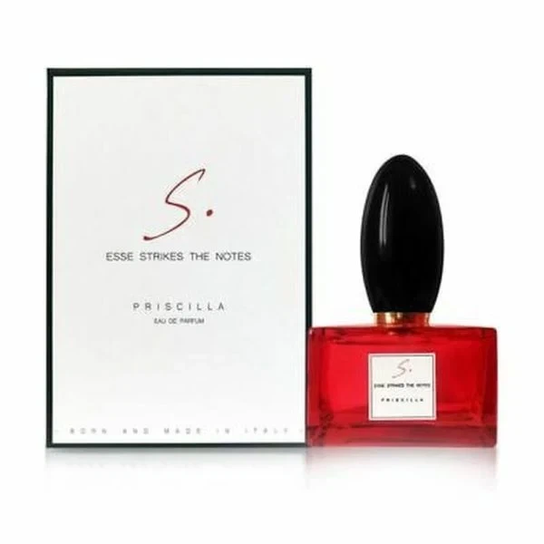 Esse Strikes The Notes Priscilla Women manufacturer bottle, linked from the supplied product catalogue.