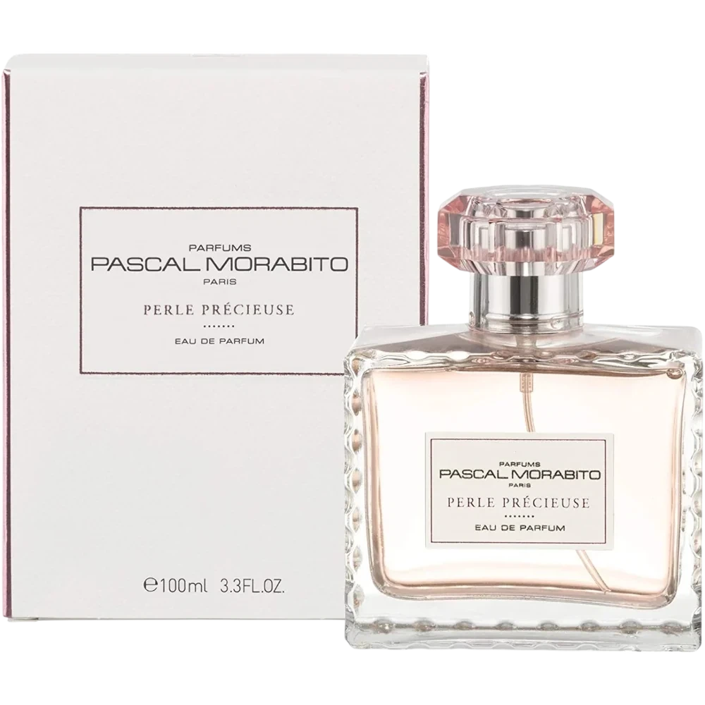 Pascal Morabito Perle Precieuse manufacturer bottle, linked from the supplied product catalogue.