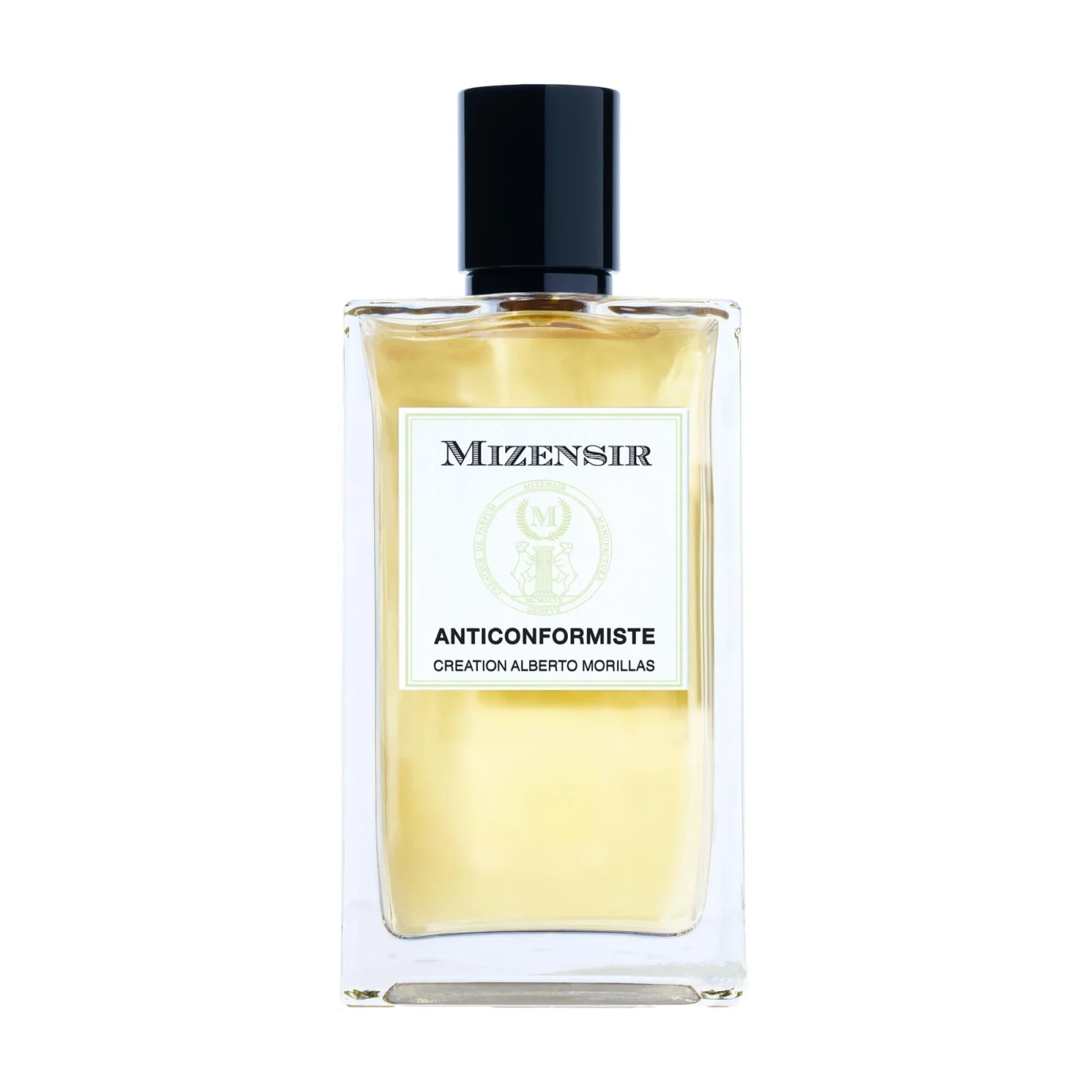 Mizensir Anticonformiste Aromatic manufacturer bottle, linked from the supplied product catalogue.