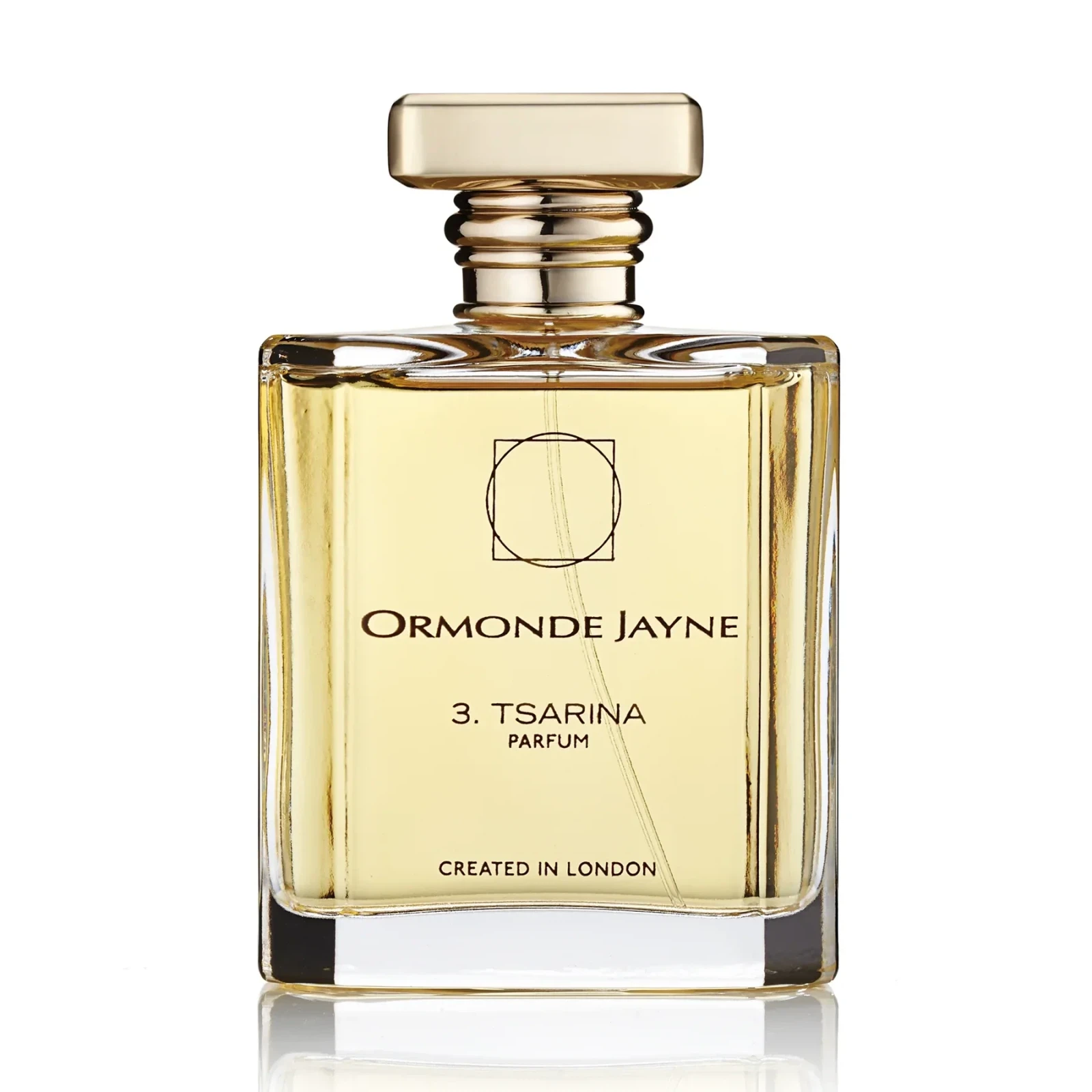 Ormonde Jayne 3. Tsarina Parfum manufacturer bottle, linked from the supplied product catalogue.