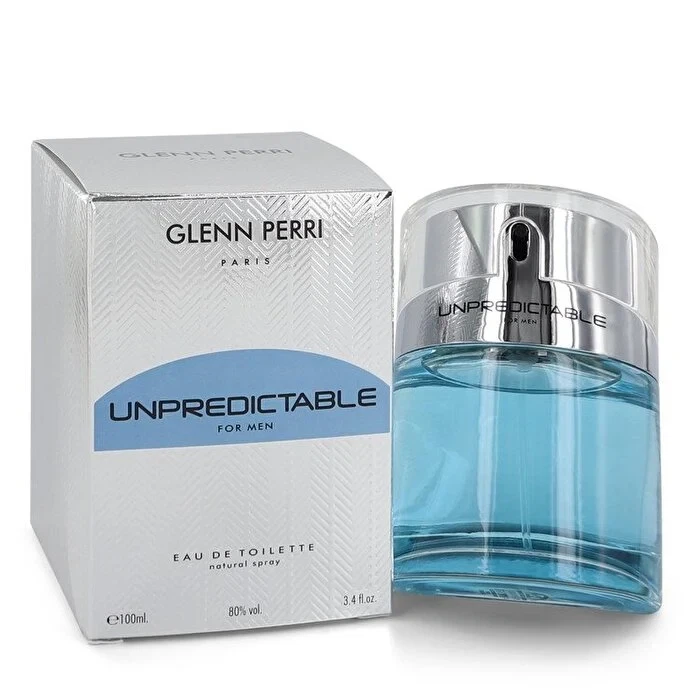 Glenn Perri Unpredictible manufacturer bottle, linked from the supplied product catalogue.