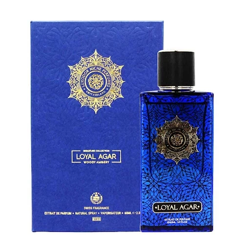 luxodor Loyal Agar manufacturer bottle, linked from the supplied product catalogue.