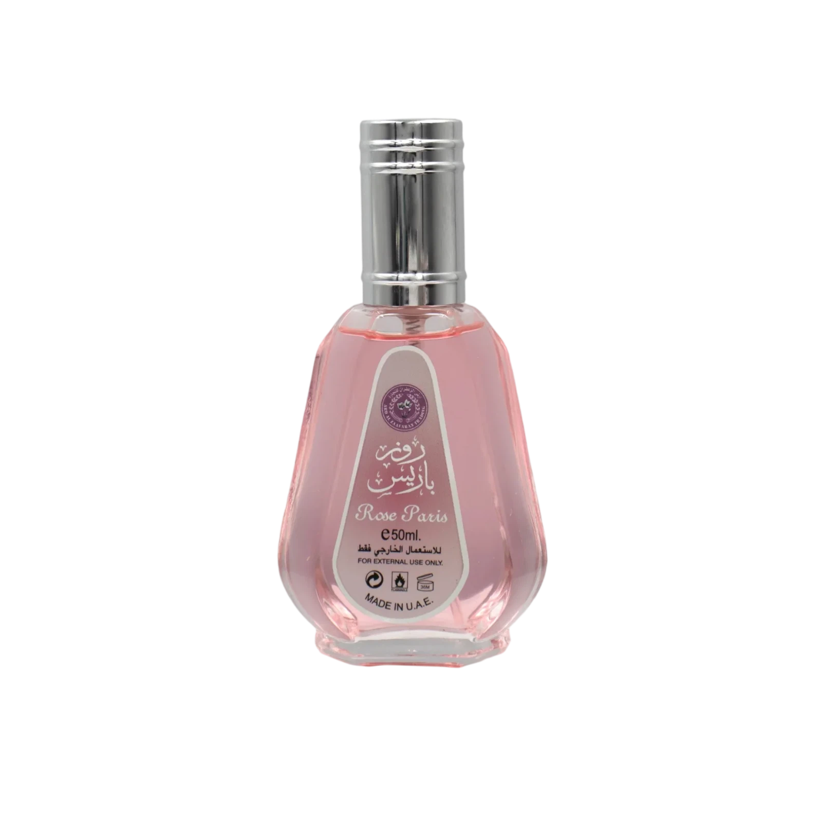 Ard Al Zaafaran Rose Paris Floral manufacturer bottle, linked from the supplied product catalogue.