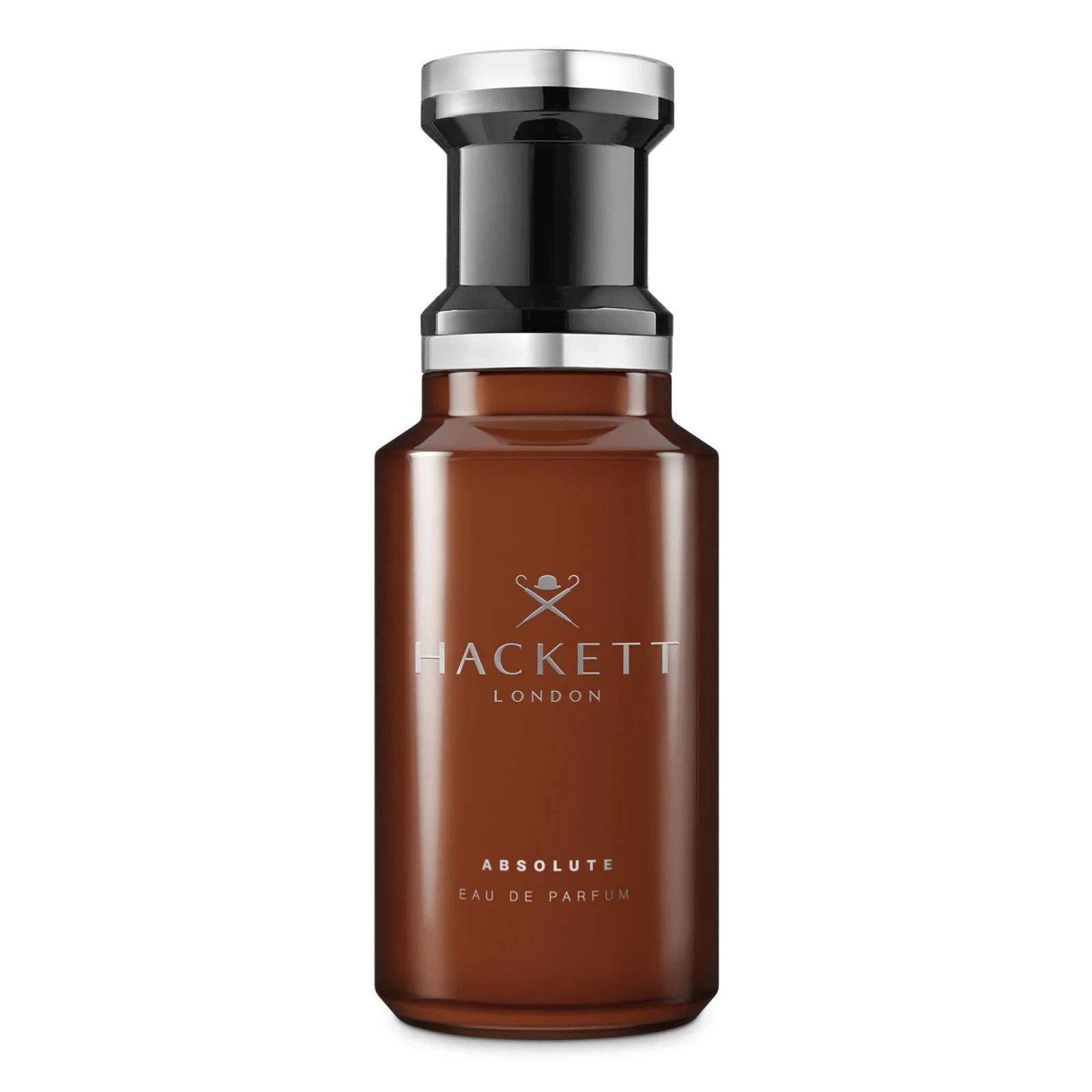 Hackett Absolute Amber‐Fruity‐Aromatic manufacturer bottle, linked from the supplied product catalogue.