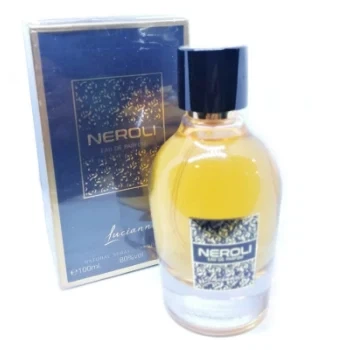 Lucianno Neroli manufacturer bottle, linked from the supplied product catalogue.