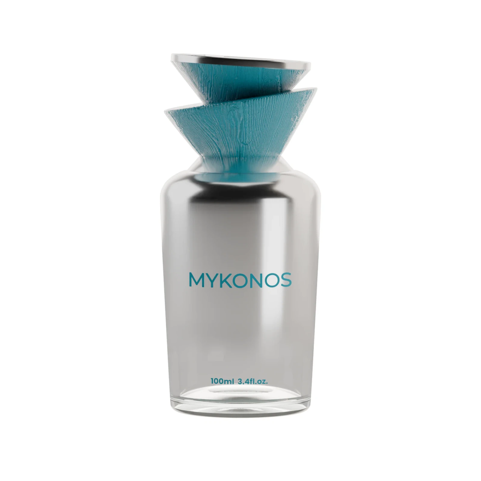 Mykonos Glitch manufacturer bottle, linked from the supplied product catalogue.