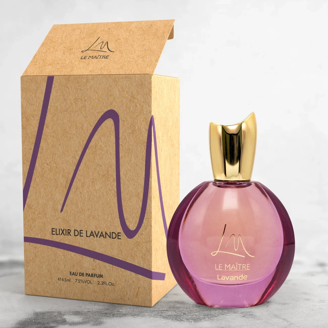 Le Maître Des Parfums Elixir De Lavande manufacturer bottle, linked from the supplied product catalogue.