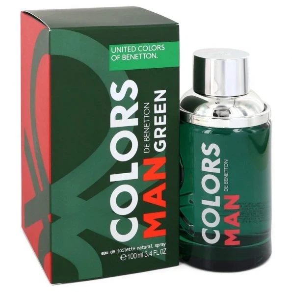 United Colors Of Benetton Colors De Benetton Man Green manufacturer bottle, linked from the supplied product catalogue.