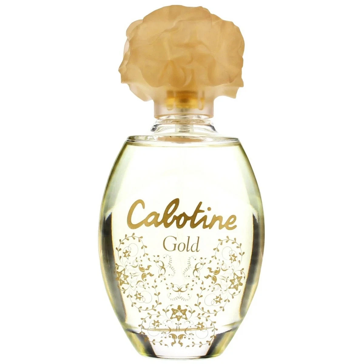 Gres Cabotine Gold Spray manufacturer bottle, linked from the supplied product catalogue.