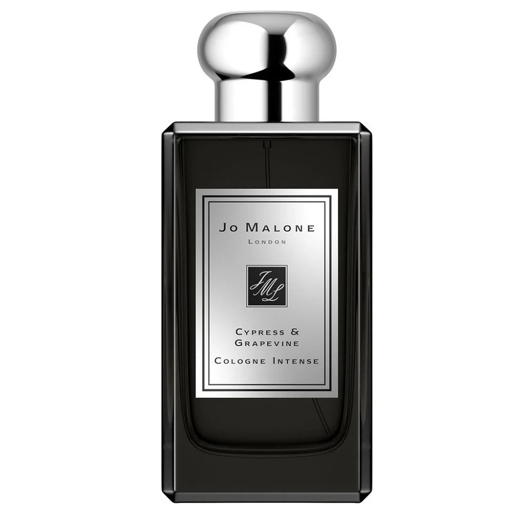 Jo Malone Cypress & Grapevine Intense manufacturer bottle, linked from the supplied product catalogue.
