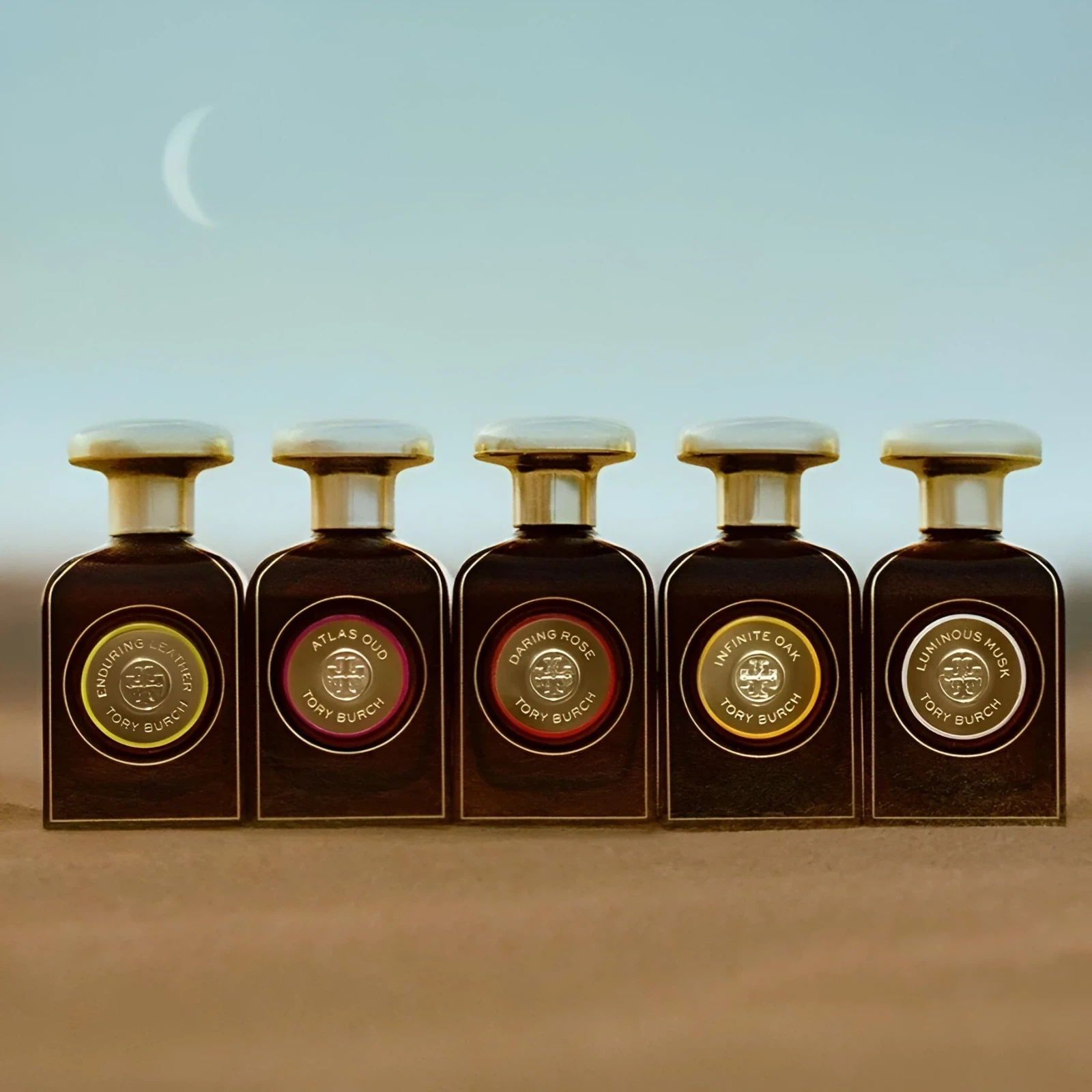 Tory Burch Daring Rose manufacturer bottle, linked from the supplied product catalogue.