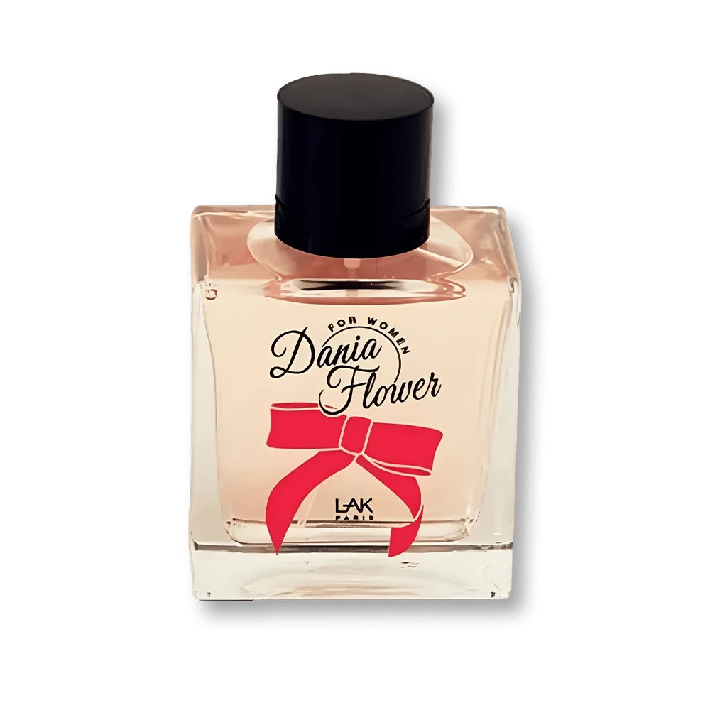 Geparlys Dania Flower manufacturer bottle, linked from the supplied product catalogue.