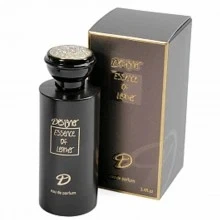 Designer Essence Of Leather manufacturer bottle, linked from the supplied product catalogue.