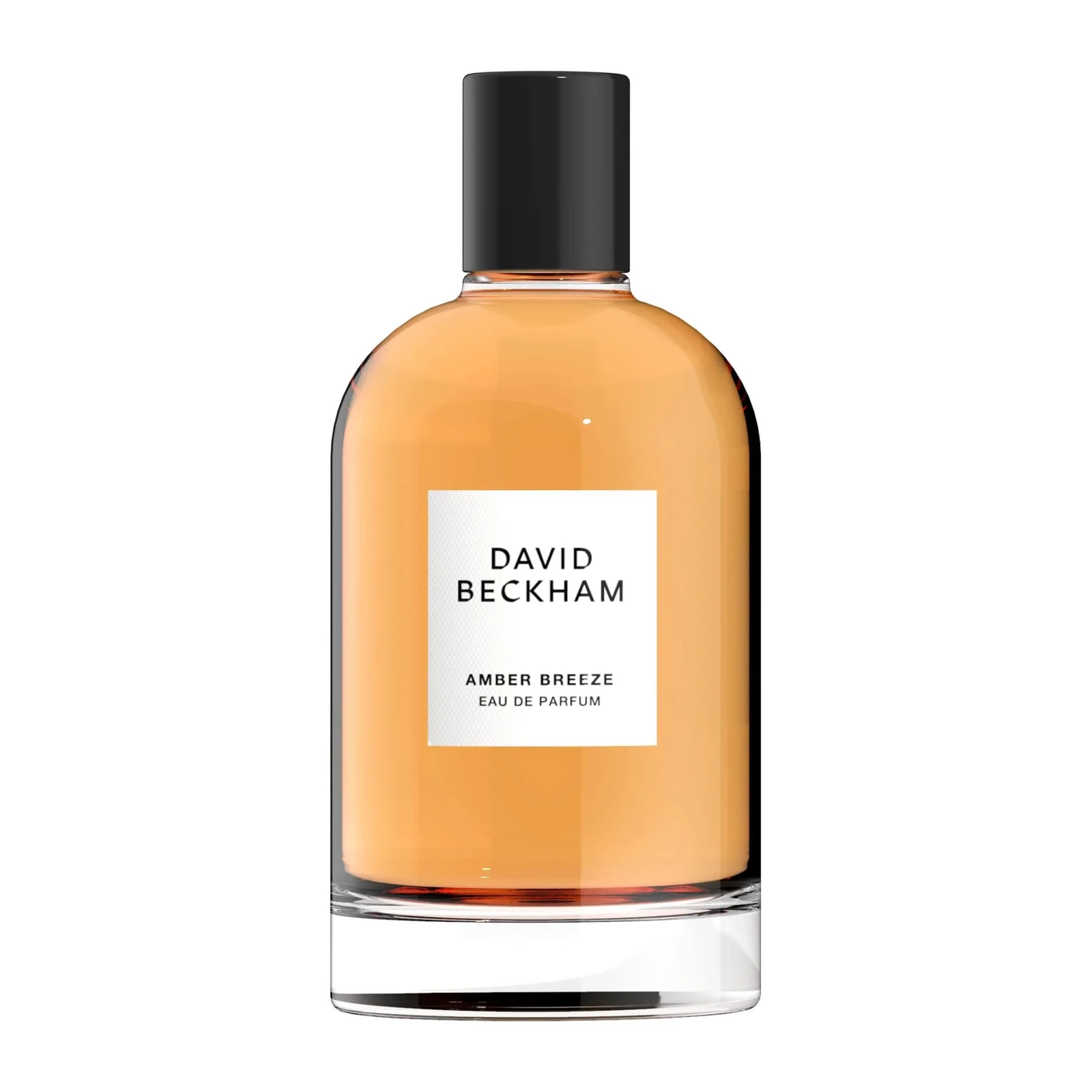 David Beckham Amber Breeze manufacturer bottle, linked from the supplied product catalogue.