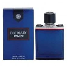 Balmain Homme manufacturer bottle, linked from the supplied product catalogue.