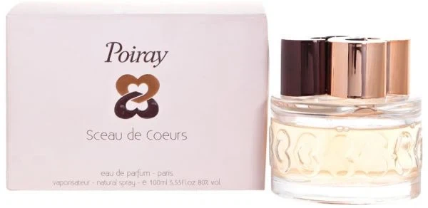 Poiray Sceau De Coeurs manufacturer bottle, linked from the supplied product catalogue.