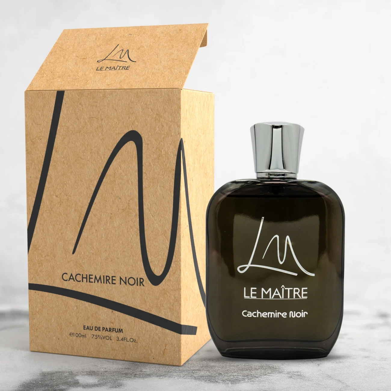Le Maître Des Parfums Cachemire Noir manufacturer bottle, linked from the supplied product catalogue.