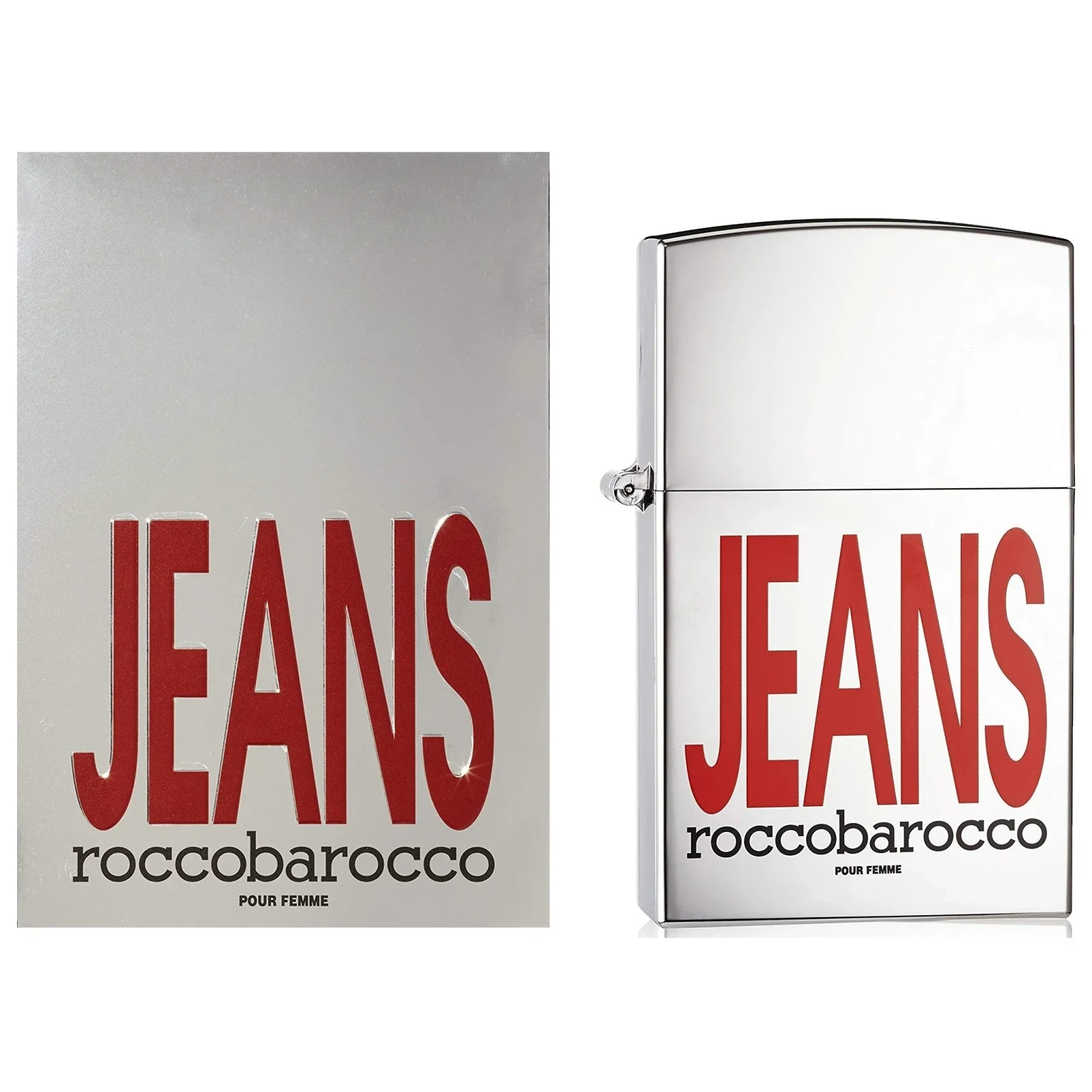 Roccobarocco Jeans Pour Femme manufacturer bottle, linked from the supplied product catalogue.