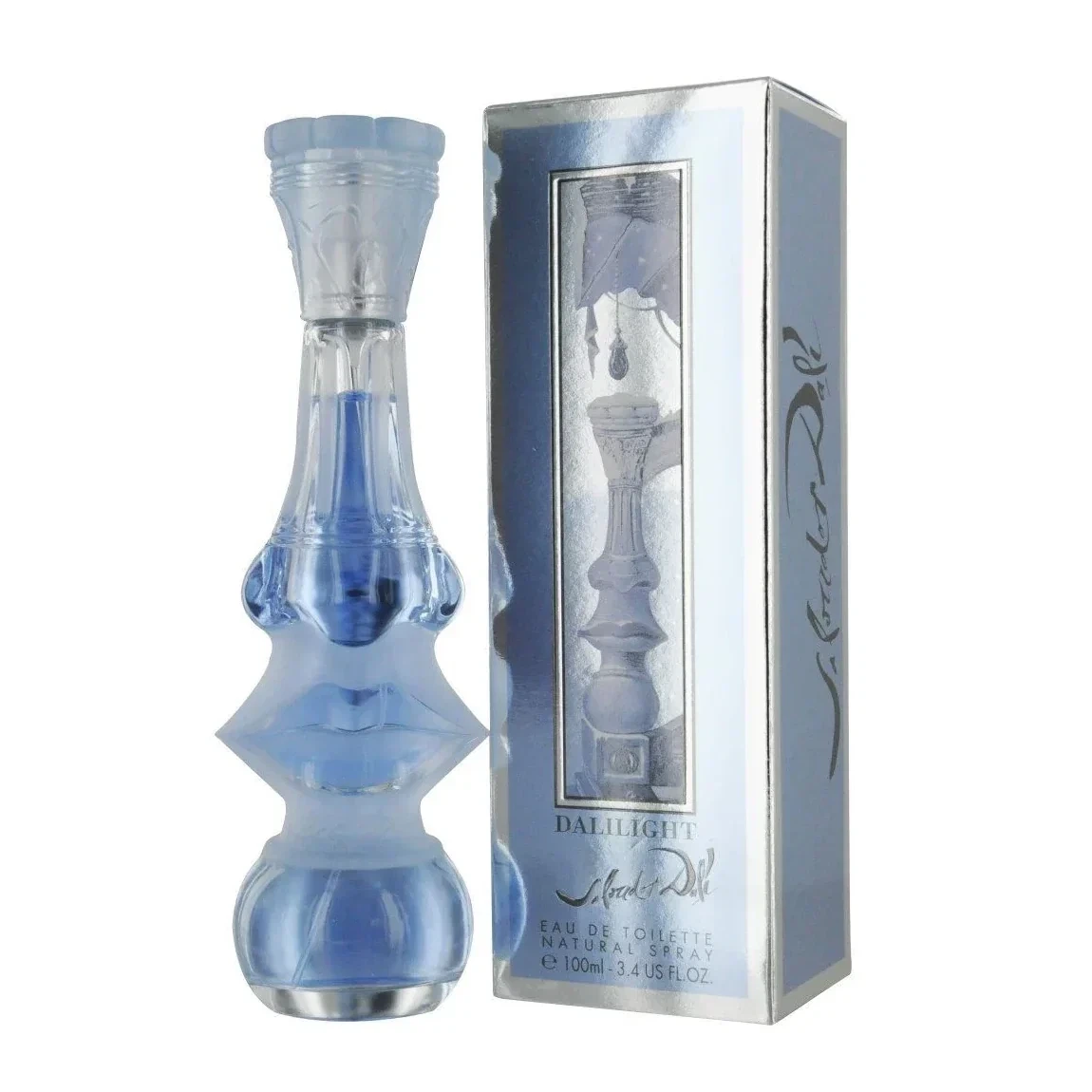 Salvador Dali Dalilight manufacturer bottle, linked from the supplied product catalogue.